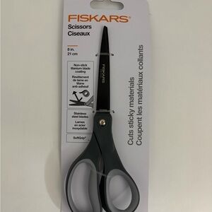 Fiskars Black Precision Scissors for Home Office